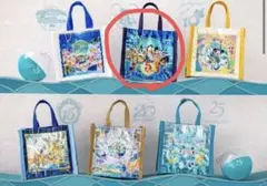 ディズニーシー 25周年 カプセルトイ ショッピングバッグ 5周年　ガチャ
