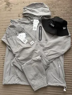 【新品未使用おまけ付】nano universe GOLF/NUG セットアップ