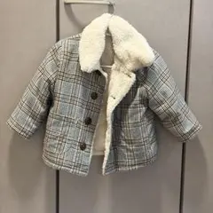 쁘띠 마인 리버시블 보어 재킷 90cm