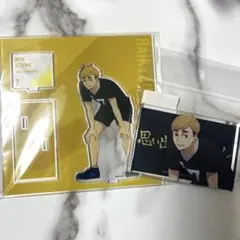 ハイキュー！！ ベースヤードトーキョー 宮侑 アクリルスタンド アクリルブロック