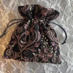 インド刺繍生地 ファッション小物