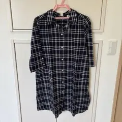 Golden Bear チェック柄シャツ　チュニックのサムネイル