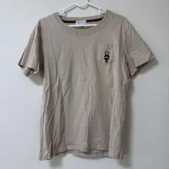 Kaepa ベージュ Tシャツ ポケット付き　LLのサムネイル