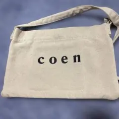 coen キャンバス サコッシュ ショルダーバッグのサムネイル