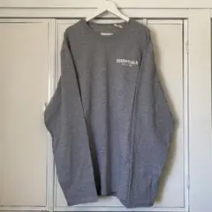 FOG ESSENTIALS FEAR OF GOD ロングTシャツ長袖 グレー