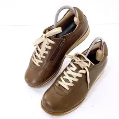 美品✨アサヒ メディカルウォーク レザー コンフォート スニーカー　23.5cm