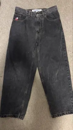 ポーラースケート　ビッグボーイ　旧ロゴ　ウォッシュドブラック POLAR BIG BOY JEANS / WASHED BLACK (ポーラー ビッグボーイ/デニム