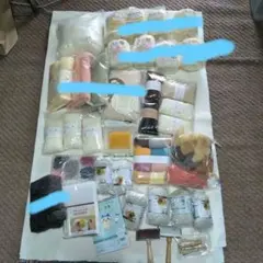 紙モノ コラージュ素材 お花モチーフ レース おすそ分けファイル