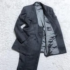 良品⭐️ダンヒル　セットアップ　スーツ　ダブルブレスト　ストライプ　サイズ　YA6