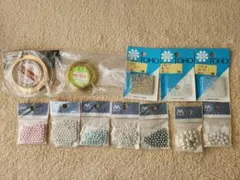 TOHOビーズとカラーコーティングワイヤーセット