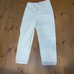 北欧暮らしの道具店ホワイトМテーパードデニム