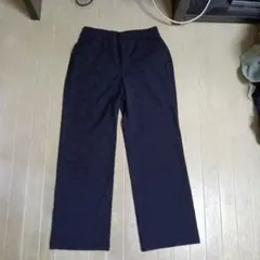 GU　レディース スラックス ネイビー　Lサイズ