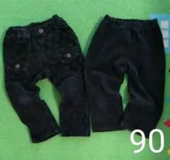 お値下★FOキッズ　コーデュロイパンツ 90　2枚セット