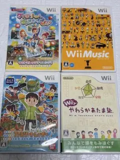 ⭐️24時間以内発送⭐️ Wiiソフトまとめ売り　4本セット