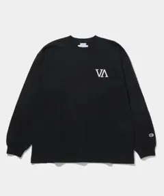 V.A.｜Champion L/S Tee - 001｜BLACK｜XL