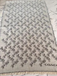 COACHコーチ　ホースアンドキャリッジ　グラデーションストールのサムネイル