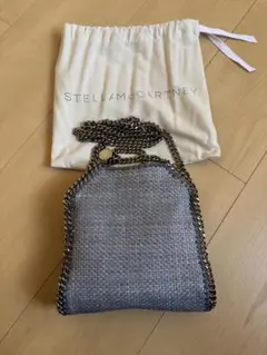 Stella McCartney ファラベラ ブルー ラフィア