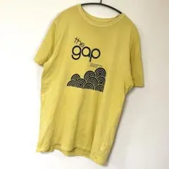 GAP 50周年 2019復刻ロゴT 黄 メンズMサイズのサムネイル
