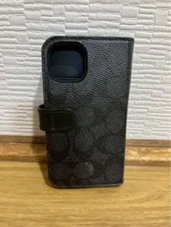 COACH ブラック 手帳型ケース