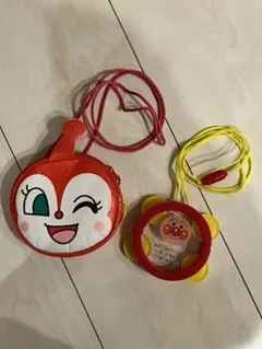 【限定！】アンパンマンミュージアムノベルティ&ドキンちゃんミニポシェット