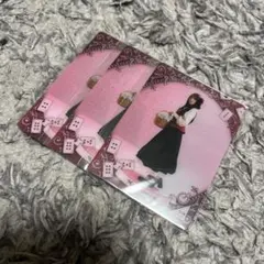 乃木坂46 田村真佑 モバカ 3枚セット