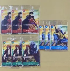 ワンピースカード 未開封 プロモ セブンイレブン ルフィ 5枚 | Mercari