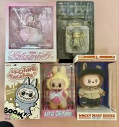 【新品未開封】POP MART Labubu / Space Molly 5点