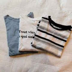ZARA/coca/BREEZE　長袖Tシャツ3点セット110cm.120cm