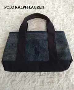 POLO RALPH LAUREN　ポロラルフローレン　デニム　ミニトートバッグのサムネイル