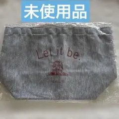 《新品》PEANUTSスヌーピー ランチバッグ グレー