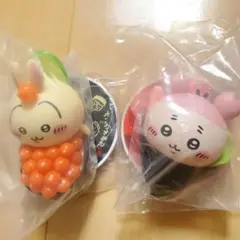 匿名発送／ちいかわ寿司フィギュアコレクション/うさぎ・カニちゃん　セット