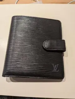 路易威登 黑色 雙摺錢包