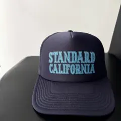 美品 Standard California メッシュキャップ OTTO 紺色