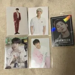 K-POP トレーディングカードセット wonwoo まとめ売り 5枚
