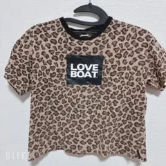 KOGYARU コギャル LOLEBOAT ラブボート ヒョウ柄Tシャツ