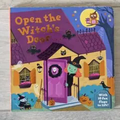 Open the Witch's Door 英語絵本 ハロウィン しかけ絵本