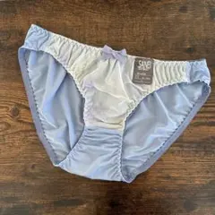 レディース　ショーツ　かわいい　女性　下着　水色　ブルー Lサイズ　SANEI
