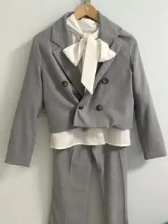 グレー ダブルブレストセットアップ