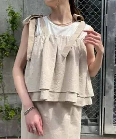 チャオパニックティピー willow マルチウェイ リネンキャミ