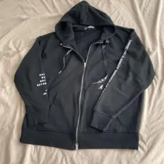 KANGOL カンゴール スウェットフルジップパーカー　黒