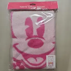 Tokyo Disney Resort フェイスタオル ミニー ピンクのサムネイル