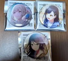 プロセカ　グリッター缶バッジ　7B　一歌　こはね　杏