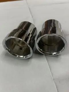 クロームメッキ マフラーエンドキャップ 2個セットのサムネイル