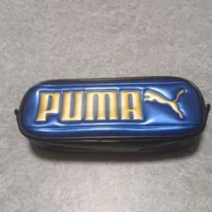 PUMA 筆箱 ペンケース ブルー ゴールドのサムネイル