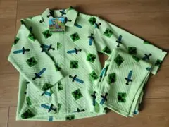 新品　130　Minecraft　マイクラ　パジャマ　クリーパー　ダイヤ　剣