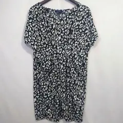古着 ユナイテッドアローズ レオパード総柄チュニック