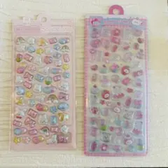 【新品未開封】ぷっくりシール＆3Dシールセット