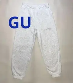 GU ヘビーウエイト スウェットパンツ ライトグレー S