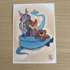 ズートピア2 来場者特典 ポストカード アートボード 入場者特典