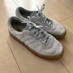 美品✨アディダスadidas サンバローズW 厚底 23㎝ レザー ブラック 2025年最新】adidas サンバローズ 23の人気アイテム - メルカリ